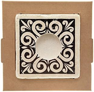 SVE Portalume Tealights, Marble 10x10x2.4 cm Celtic
