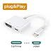 Produktbild HDMI Adapterkabel, Digital AV zu HDMI 1080P Adapter kompatibel mit Phone X / 8/7/6/5 Serie, Pad Air / Mini / Pro (Unterstützung IOS 10,3 bis IOS 11x) (Weiß)