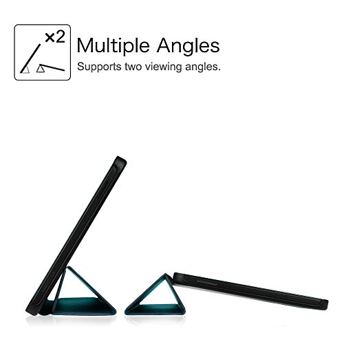 Fintie Samsung Galaxy Tab A 10.1 Hülle – Ultra Schlank Superleicht Ständer Smart Shell Case Cover Schutzhülle Etui Tasche mit Auto Schlaf / Wach Funktion für Samsung Galaxy Tab A 10,1 Zoll T580N / T585N Tablet (2016 Version), Marineblau - 7