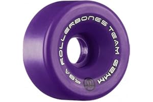 Rollerbones Team Logo 101A Recreational Roller Skate Wheels (Set of 8)