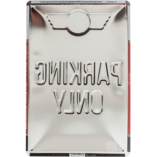 Nostalgic-Art 22243 MINI-Parking Only Red Blechschild, 20 x 30 cm - 3