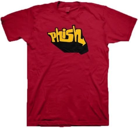 Phish - Mens Aquaphonic T-Shirt In Cherry Red