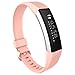 Produktbild Sansee Armband Silikon Armband für Fitbit Alta HR Smart Uhr, Armband für Fitbit Alta HR Smart Watch (Fitbit Alta HR-10101, Pink)
