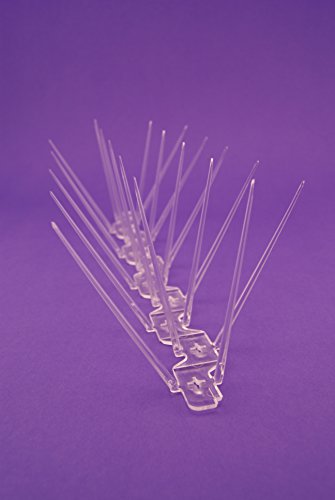 Defender Wide Kunststoff-Vogel- und Taubenspikes 5-Meter-Pack - 3
