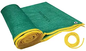 Mipatex 50% Garden Shade Net Terrace Balcony 3m x 10m, Multi-Purpose Greenhouse Sunlight Protection Cloth - Blocks Dust, Protect Flowers and Plants (Green)