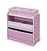 Delta Children Multi-Bin Toy Organizer (Pink)