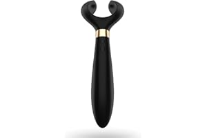 SATISFYER PARTNER Satisfyer Endless Fun juguete erótico para parejas 33 posibilidades de uso con 100 funciones de vibración | Potente y silencioso para hombres y mujeres | Dildo y para estimulación del clítoris