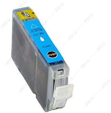 1 x Ink Cartridges with Chip compatible with CLI-8 °C Cyan Canon MP600R/MP610/MP800/MP800R/MP810/MP830