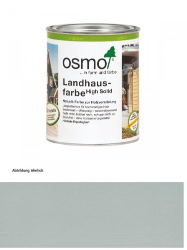 OSMO Landhausfarbe lichtgrau 2735 0,75 L