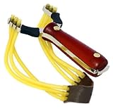 Präzise Steinschleuder aus Stahl Sportschleuder mit...