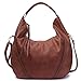 Produktbild Vyaaa Damen Handtasche Schultertaschen Umhängetasche Kunstleder Hobo Taschen Shopper Henkeltaschen Groß Braun
