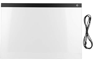 EJOYOUS LED Copy Tavolo da Disegno, Light Box A2 Diamond Painting Art Light Pad Lavagna Digitale per Tablet con Cavo USB per Disegnare, Animazioni, Schizzi