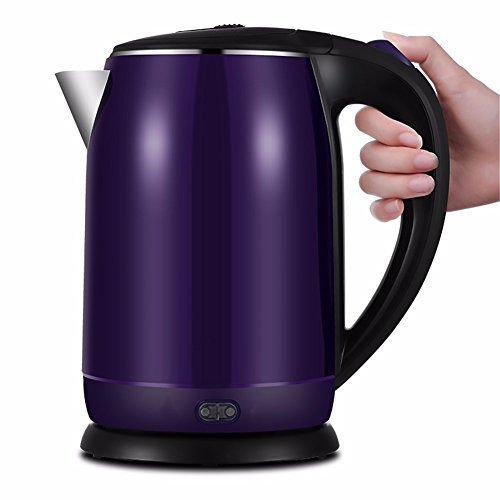 YSSAMM Bouilloire lectrique de th de bouilloire lectrique de mnage de bouilloire d'acier inoxydable 1.5L 1500W