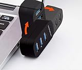 USB-Stecker kann um 90 °/180 ° Grad gedreht werden