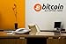 Produktbild Broomsticker 'Bitcoin akzeptiert hier' – Wand/Shop/Auto/Laptop Vinyl Wandtattoo, schwarz/orange, Medium: 12cm x 45cm/5" x 18"