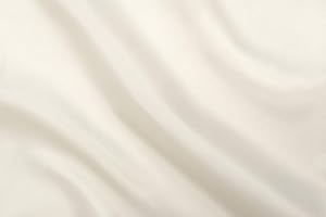 AZ MERCERIE Tessuto Fodera al Metro per Cucito creativo e confezione di abiti altezza 150 cm disponibili in vari Colori (PANNA 184)