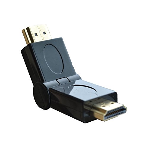 HDMI Stecker auf Buchse 360 Grad drehbar und neigbar drehbar Adapter Winkel - 2