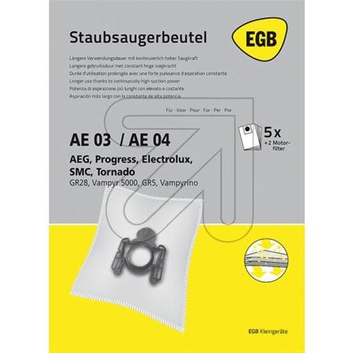 Preisvergleich Produktbild EGB Staubbeutel AE 03 / AE 04