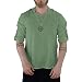 Produktbild Herren Baumwoll Leinen Henley Shirt, Selou Summer Langarm Top Männer Hipster Stringer Gym Cut Off Polo Slim Fit V Ausschnitt Basic Ärmelloses Muscle Tank Top