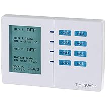 Timeguard TRT039N 7 Day Digital Heating Programmer – 4 Channel :  Amazon.co.uk: Home u0026 Kitchen