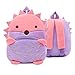 Produktbild Kleine Mädchen Tasche Igel Design Kinder Rucksäcke Niedliche Schulranzen Plüsch Kleine Mädchen Jungen Cartoon Tiere Vorschulkind Kleinkind 2-4 Jahre Für Kindergarten Outdoor Sports Rosa Mit Lila für K