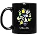 Produktbild Budgie's Daily To-Do List (Dark version) 11 oz. Black Mug