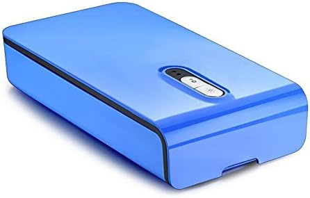 YORKMA Cell phone UV Sanitizer/mobile phone UV sterilizer with 99.99% high effictive Sterilization, blue