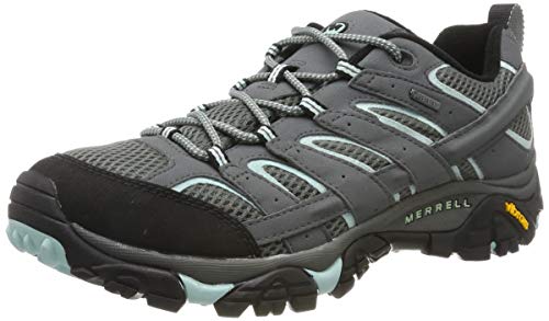Merrell Moab 2 GTX, Zapatillas de Senderismo para Mujer, Gris (Sedona Sage), 36 EU