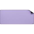 Logitech Desk Mat - Studio Series, Multifunzione, Tappetino per Mouse Esteso, Protezione Scrivania da Ufficio con Base in Gom