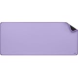 Logitech Desk Mat - Studio Series, Multifunzione, Tappetino per Mouse Esteso, Protezione Scrivania da Ufficio con Base in Gom