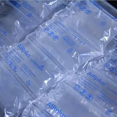 200 Stuks Opblaasbare Luchtzakken Voor Verpakking – 12x20 Cm – Met Handpomp – Recyclebaar – Beschermt Breekbare Spullen Tijdens Verzending