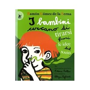 I bambini cercano di tirarsi fuori le idee dal naso