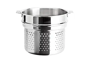 Cristel ECP20Q Pasta Basket, 5 Quart, Silver