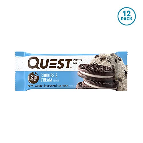 Optimum Nutrition Quest Bars (12x60g) Cookies & Cream