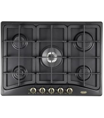 Piano Cottura A Gas Schock Professional PC75 5 Fuochi 70 Cm – Nero Opaco Usato - Foto 3