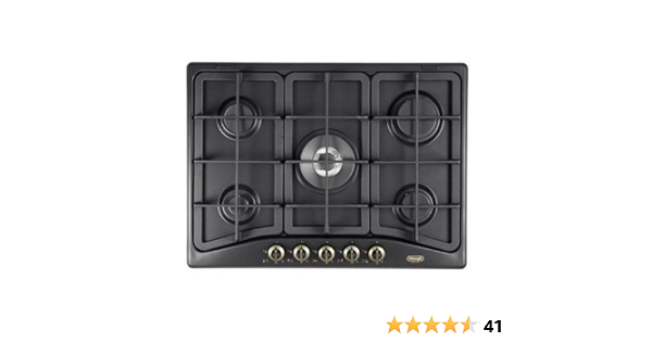 De'Longhi ANF 57 PRO Piano Cottura da Incasso 70 cm, Comandi Frontali, Nero  : Amazon.it: Grandi elettrodomestici