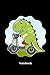 Produktbild Notebook: Lined journal for dinosaur, dino, t-Rex, tyrannosaurus, moped and scooter fans - paperback, sketchbook, diary gift for men, women and children
