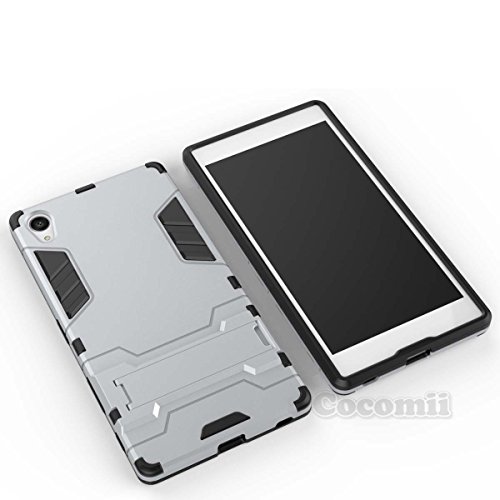 Cocomii Iron Man Armor Sony Xperia Z5 Premium Funda NUEVO  Robusto  Superior T  ctico Sujeci  n Soporte Antichoque R  gido Caja  Militar Defensor  Cuerpo Completo Doble Capa S  lido Case Carcasa   NEW  Heavy Duty  Premium Tactical Grip Kickstand Shockproof Hard Bumper Shell  Military Defender  Full Body Dual Layer Rugged Cover for Sony Xperia Z5 Premium  I Red 