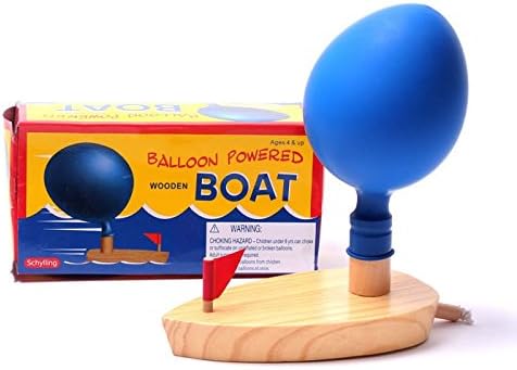 Schylling Baby Toys Balloon Powered Waterwheel Boat Classic Toys Fun Game Toy