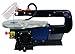 Price comparison product image FERM SSM1005 Scroll Saw - 90W - Adjustable Working Table (0-45 degrees) - With 10 Sawblades and Dust Blowing System - For Wood, Plastics and Non-Ferrous Metal