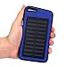 Produktbild Hunpta 20000 mah Dual-USB wasserdichte Solar Power Bank Ladegerät für Handy (Blau)