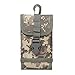 Produktbild Tactical MOLLE-Smartphone Tasche Outdoor Gürtelclip Tasche Hüfttasche Tragetasche für iPhone XS Max XS 8 7 Plus Geldtasche Samsung S8 Plus S7 Edge Plus LG G6/G5, grau