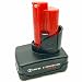 Produktbild SANFUP 12V 6.0A für Milwaukee M12 Lithium-Ionen-Akku - Rot