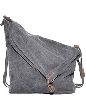 Vococal® Mädchen College Wind Leinwand Messenger Umhängetaschen Schultertaschen