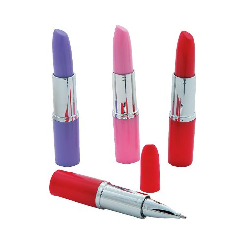Preisvergleich Produktbild Fun Express Assorted Plastic Lipstick Pens (12 Piece)
