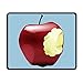 Produktbild Mouse Pad Apple Eating Rectangle Rubber Mousepad Length 8.66 Width 7.09 Inch Gaming Mouse Pad with Black Lock Edge