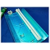 Secret Jardin TNeon 55W 6500K Set Armatur 2 x LSR Wuchs Grow Pflanzenlichtlampe ESL