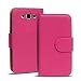 Produktbild Samsung Galaxy S3, S3 Neo Bookstyle Hülle, Conie Mobile PU Leder Schutzhülle Handytasche Bookcase Tasche Premium Klapphülle in Pink
