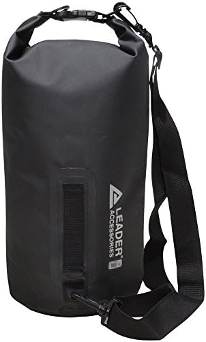 Leader International Heavy Duty Vinyl Waterproof PVC Dry Bag for Boating Kayaking Rafting Camping