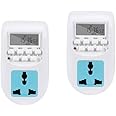 Blackt Electrotech : 230V 10Amps (24x7) Digital Programmable Timer Socket 2 PC Pack